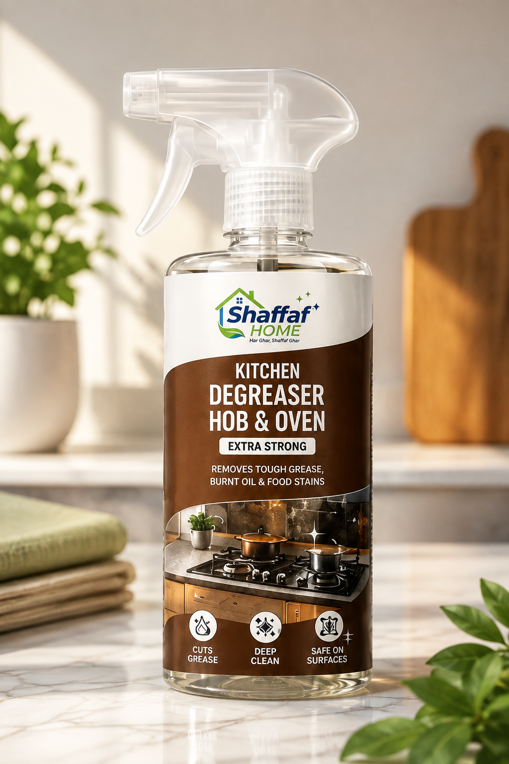 Kitchen Degreaser Hob & Oven Cleaner 500ml